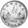 Kanada 1 Dollar 1953 Kanu - Elisabeth II - Silber