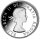 Kanada 1 Dollar 1953 Kanu - Elisabeth II - Silber