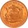 Chile 100 Pesos Liberty Gold