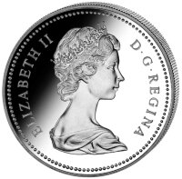 Kanada 1 Dollar 1974 Winnipeg - Silber