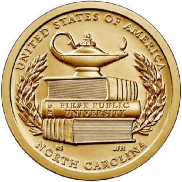 USA 1 Dollar 2021 North Carolina Public University - Kupfer-Nickel