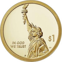 USA 1 Dollar 2023 Louisiana Higgins-Boot - Kupfer-Nickel