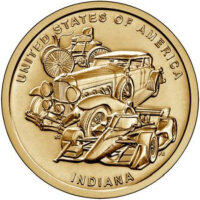 USA 1 Dollar 2023 Indiana Automobil Industrie -...