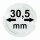 Ø 30,5 mm Münzkapseln Lindner 1 Stück
