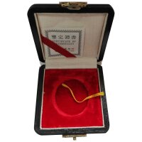 China Panda 1991 2 oz Silber Piedfort - Original-Folie + Etui