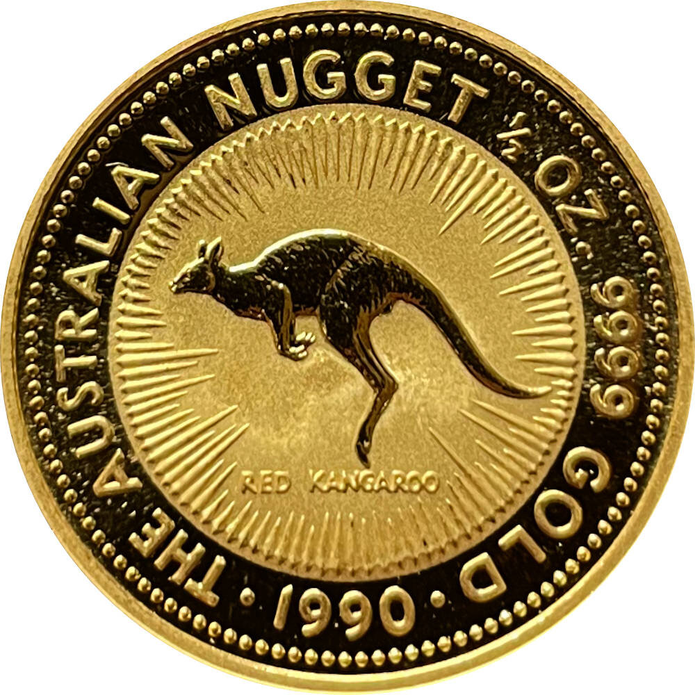 Australien Känguru 1990 1/2 oz Gold