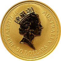 Australien Känguru 1991 1/2 oz Gold