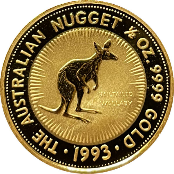 Australien Känguru 1993 1/2 oz Gold