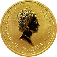 Australien Känguru 1998 1/2 oz Gold