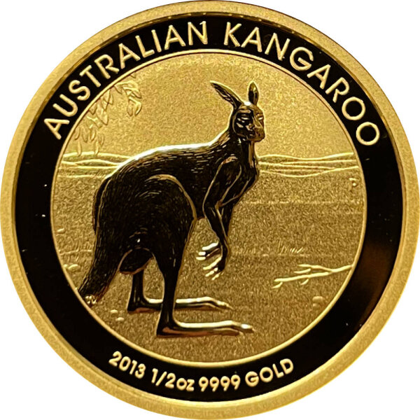 Australien Känguru 2013 1/2 oz Gold