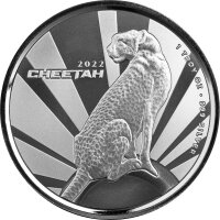 Kamerun Gepard - Cheetah 2022 1 oz Silber