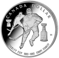Kanada 1 Dollar 1993 Stanley Cup - Silber PP