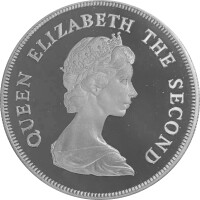 Falkland-Inseln 10 Pounds 1979 Dampfschiffenten - Silber PP