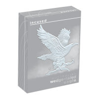 Australien Wedge Tailed Eagle 2023 1 oz Silber - Incuse