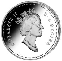 Kanada 1 Dollar 1995 Hudson Bay - Silber PP