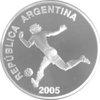 Argentinien 5 Pesos 2005 - XVIII. Fußball WM 2006...