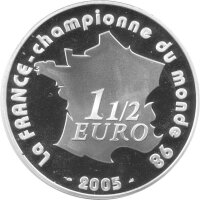 Frankreich 1,5 Euro 2005 XVIII. Fußball WM 2006 in...