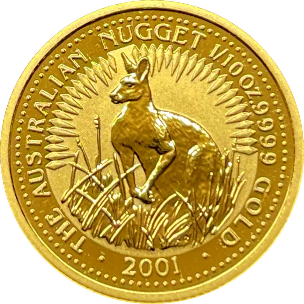 Australien Känguru 2001 1/10 oz Gold