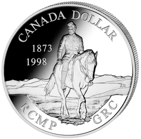 Kanada 1 Dollar 1998 RCMP - Silber PP