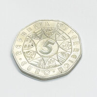 Österreich 5 Euro 2006 EU-Präsidentschaft - Silber