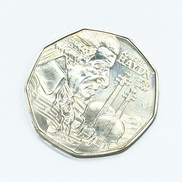 Österreich 5 Euro 2009 Joseph Haydn - Silber