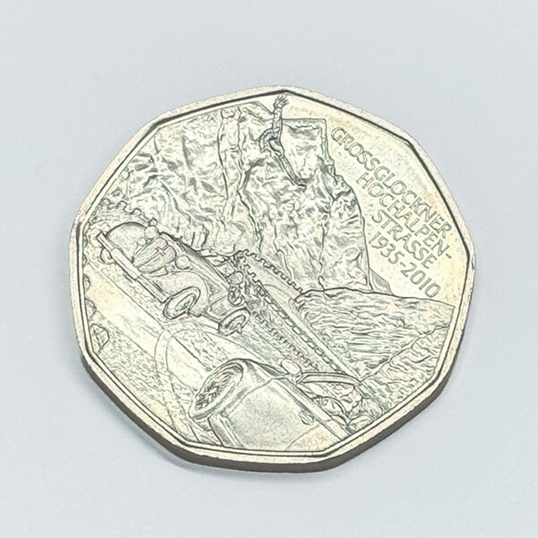 Österreich 5 Euro 2010 Großglockner Hochalpenstraße - Silber