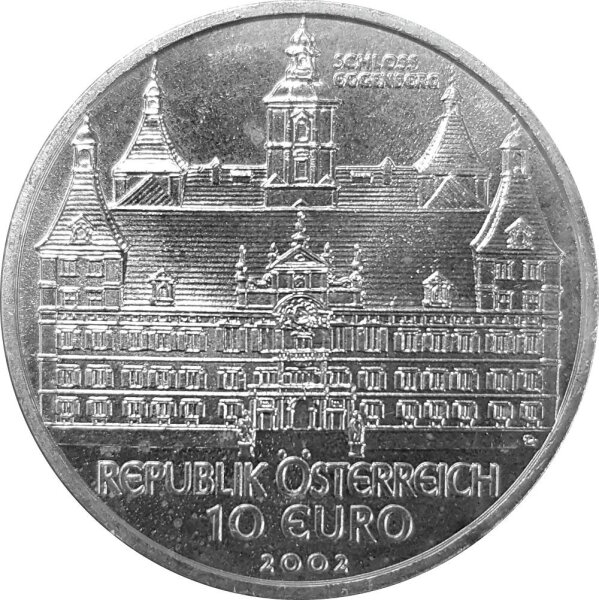 Österreich 10 Euro 2002 Schloss Eggenberg