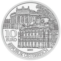 Österreich 10 Euro 2005 Wiedereröffnung Burg...