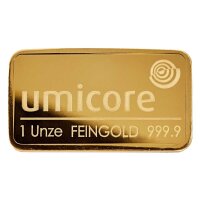 31,1 Gramm Goldbarren RESALE I. Wahl in Folie verschweißt | LBMA