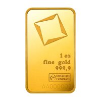 31,1 Gramm Goldbarren RESALE I. Wahl in Folie verschweißt | LBMA