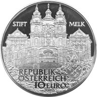 Österreich 10 Euro 2007 Stift Melk
