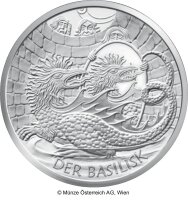 Österreich 10 Euro 2009 Der Basilisk