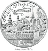 Österreich 10 Euro 2011 Lindwurm in Klagenfurt