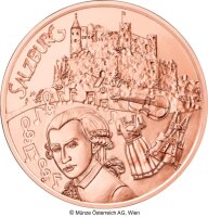 Österreich 10 Euro 2014 Salzburg - Kupfer