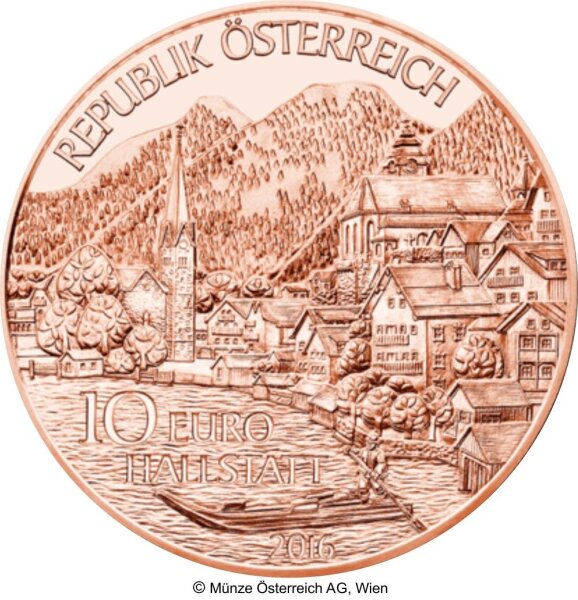 Österreich 10 Euro 2016 Oberösterreich