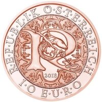 Österreich 10 Euro 2018 Raphael - Der Heilungsengel