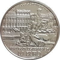 Österreich 10 Euro 2003 Schloss Schönbrunn -...