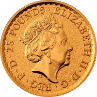 UK Britannia div. 1/4 oz Gold