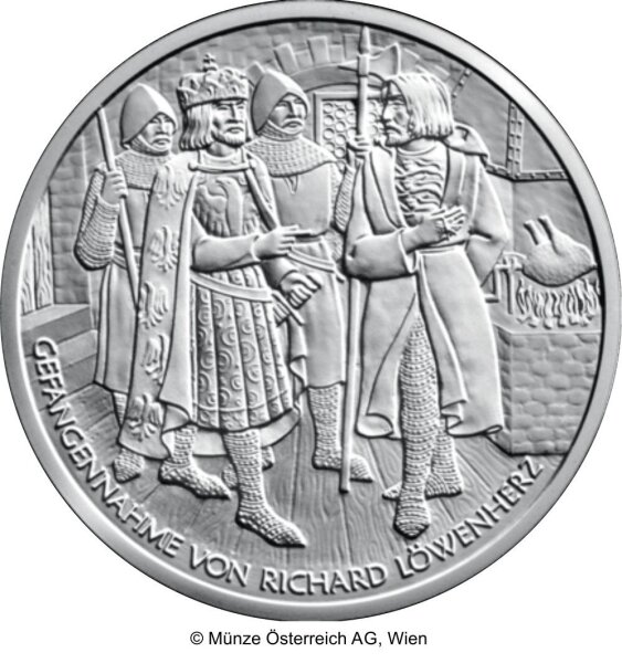 Österreich 10 Euro 2009 Richard Löwenherz - PP