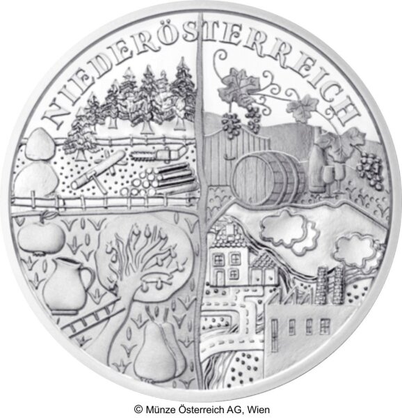 Österreich 10 Euro 2013 Niederösterreich - PP