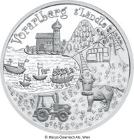 Österreich 10 Euro 2013 Vorarlberg - PP