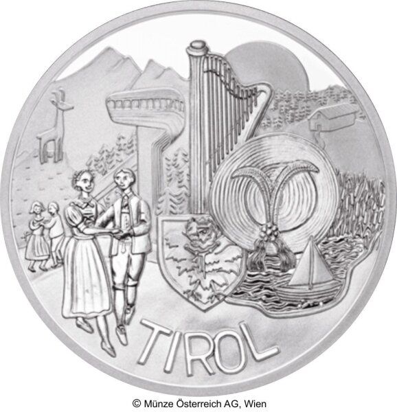 Österreich 10 Euro 2014 Tirol - PP