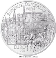 Österreich 10 Euro 2015 Wien - PP