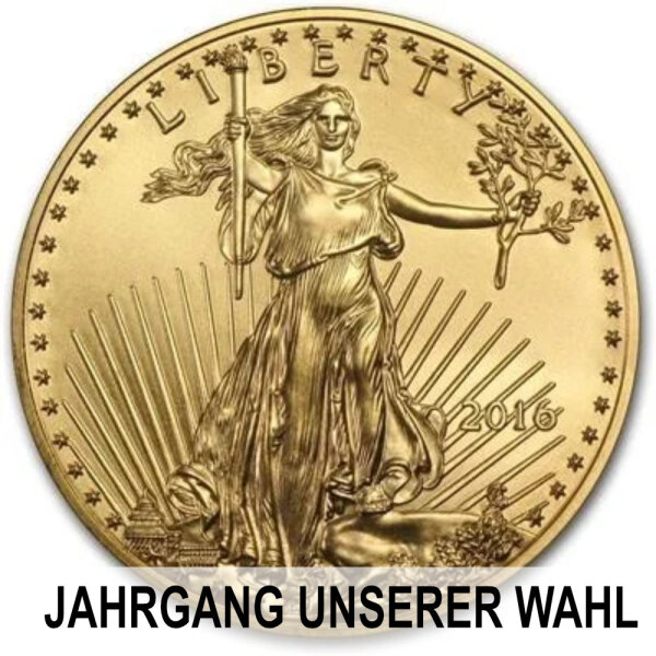 USA American Eagle div. 1/4 oz Gold