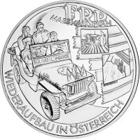 Österreich 20 Euro 2003 Die Nachkriegszeit - Silber PP