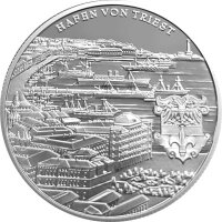 Österreich 20 Euro 2004 SMS Erzherzog Ferdinand Max - Silber PP