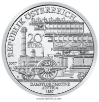 Österreich 20 Euro 2007 Kaiser Ferdinands Nordbahn -...