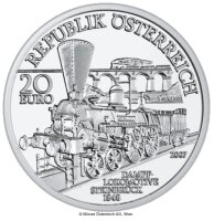 Österreich 20 Euro 2007 Südbahn Wien-Triest -...