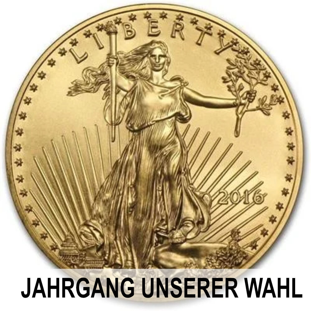 USA American Eagle div. 1/10 oz Gold
