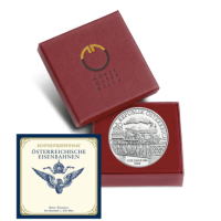 Österreich 20 Euro 2008 Kaiserin Elisabeth Westbahn - Silber PP